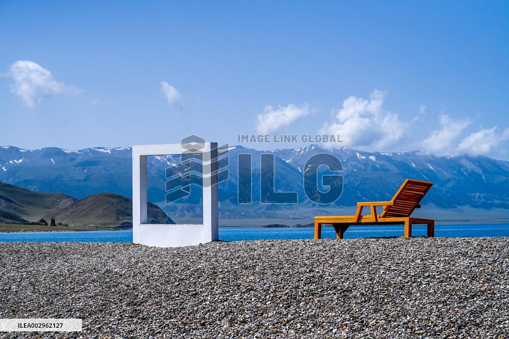 Sayram Lake Scenery in Xinjiang