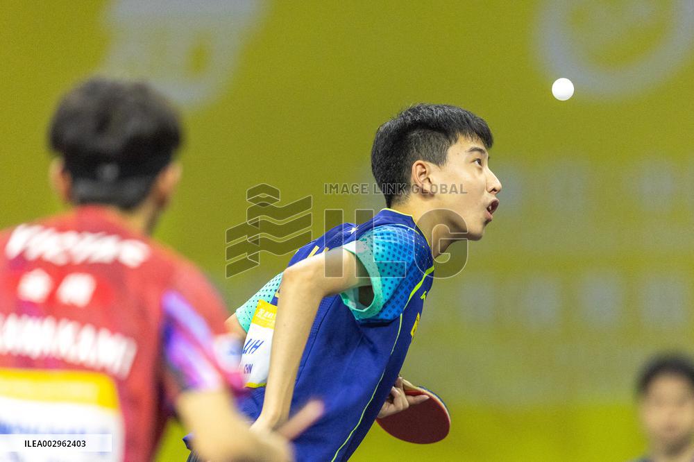 (SP)CHINA-CHONGQING-TABEL TENNIS-ASIAN YOUTH CHAMPIONSHIPS-BOY'S SINGLES