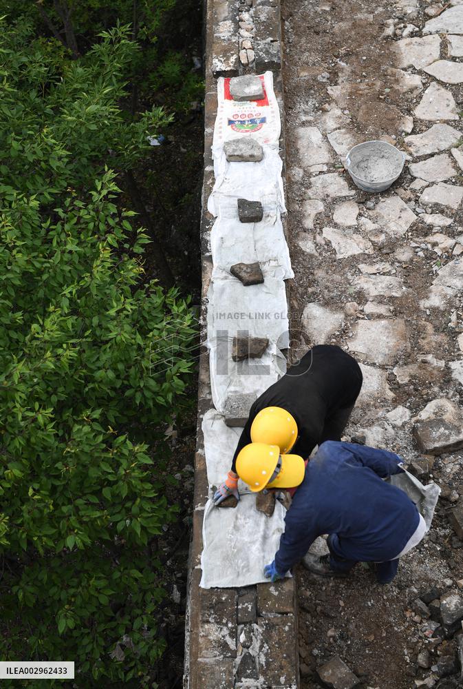 CHINA-BEIJING-GREAT WALL-RESTORATION (CN)