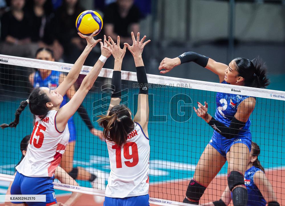 (SP)PHILIPPINES-MANILA-VOLLEYBALL-FIVB WOMEN'S CHALLENGER CUP 2024-VIETNAM VS PHILIPPINES