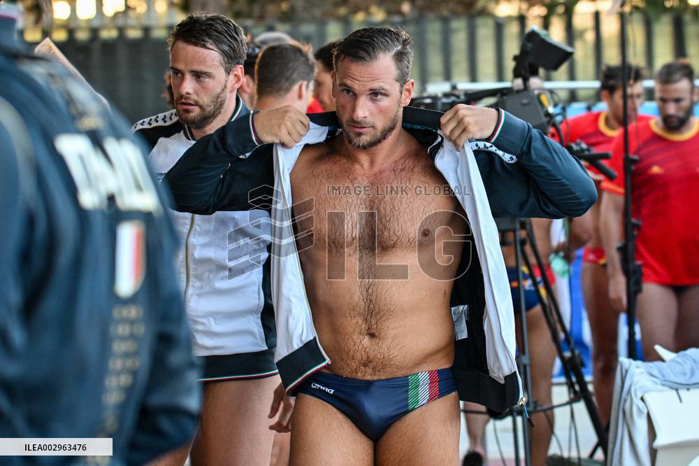International waterpolo match - Sardinia Cup - Spain vs Italy
