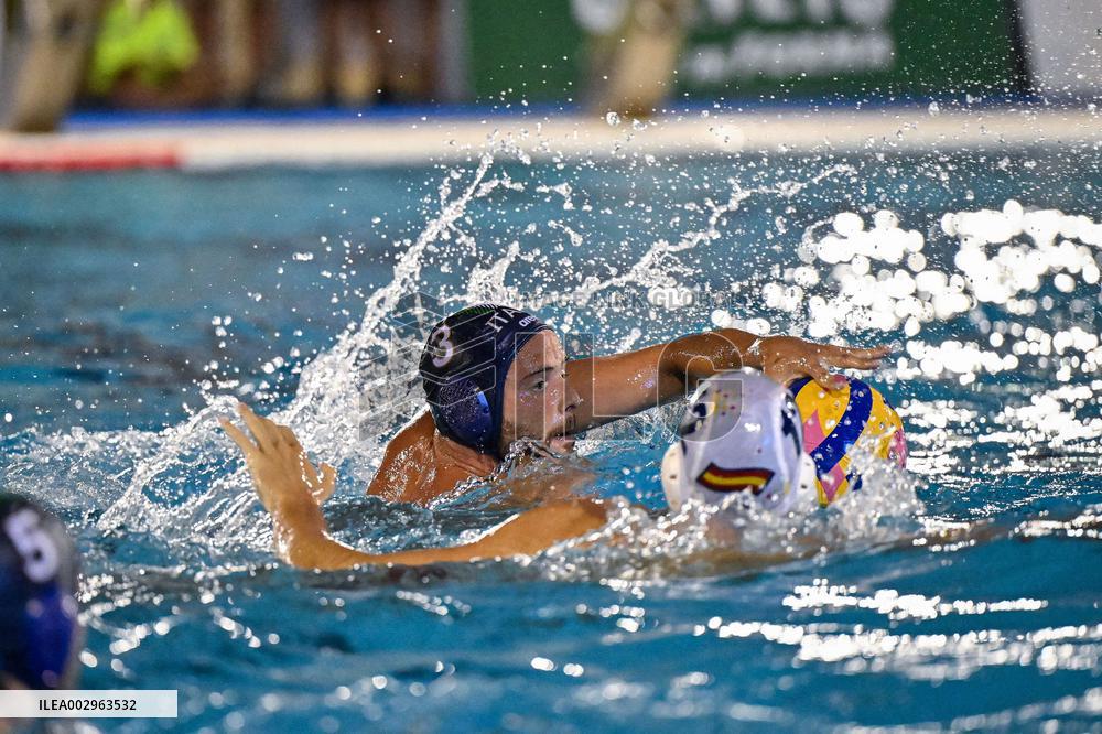 International waterpolo match - Sardinia Cup - Spain vs Italy