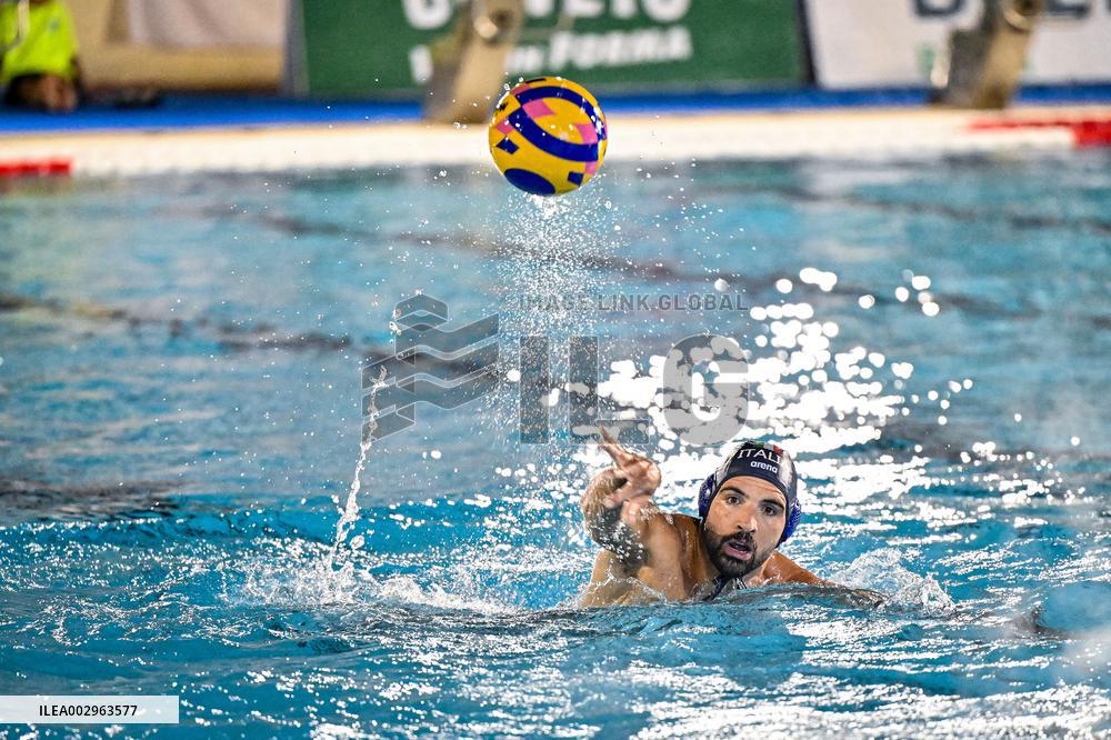 International waterpolo match - Sardinia Cup - Spain vs Italy