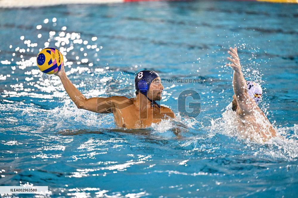 International waterpolo match - Sardinia Cup - Spain vs Italy