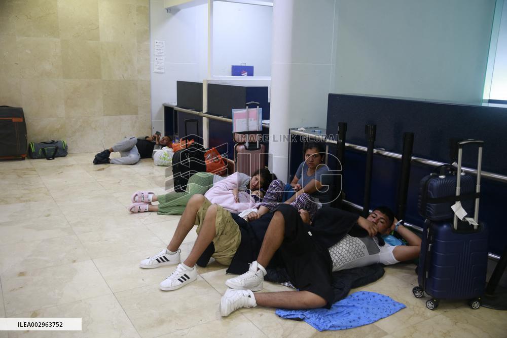 MEXICO-CANCUN-HURRICANE BERYL