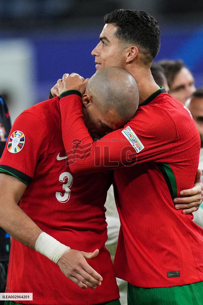 (SP)GERMANY-HAMBURG-FOOTBALL-EURO 2024-QUARTER FINAL-PORTUGAL VS FRANCE