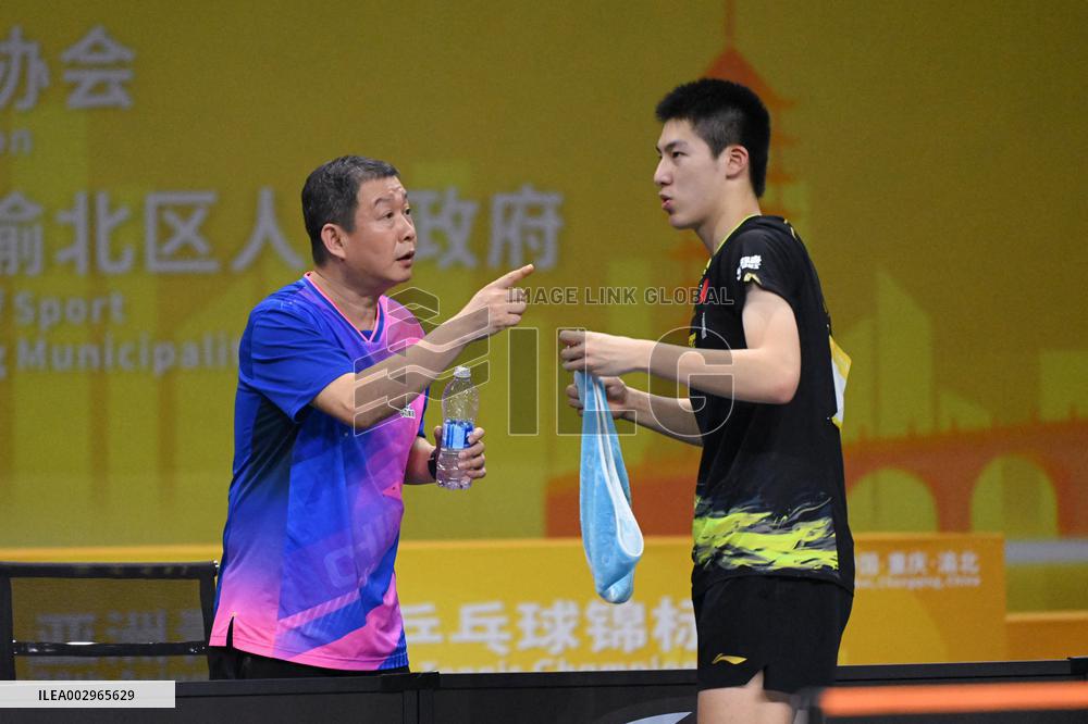 (SP)CHINA-CHONGQING-TABEL TENNIS-ASIAN YOUTH CHAMPIONSHIPS-BOY'S SINGLES