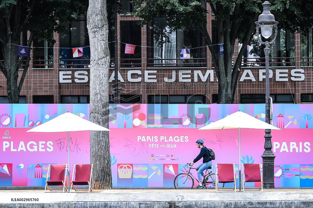 Inauguration of the 23rd edition of Paris Plages in Paris FA