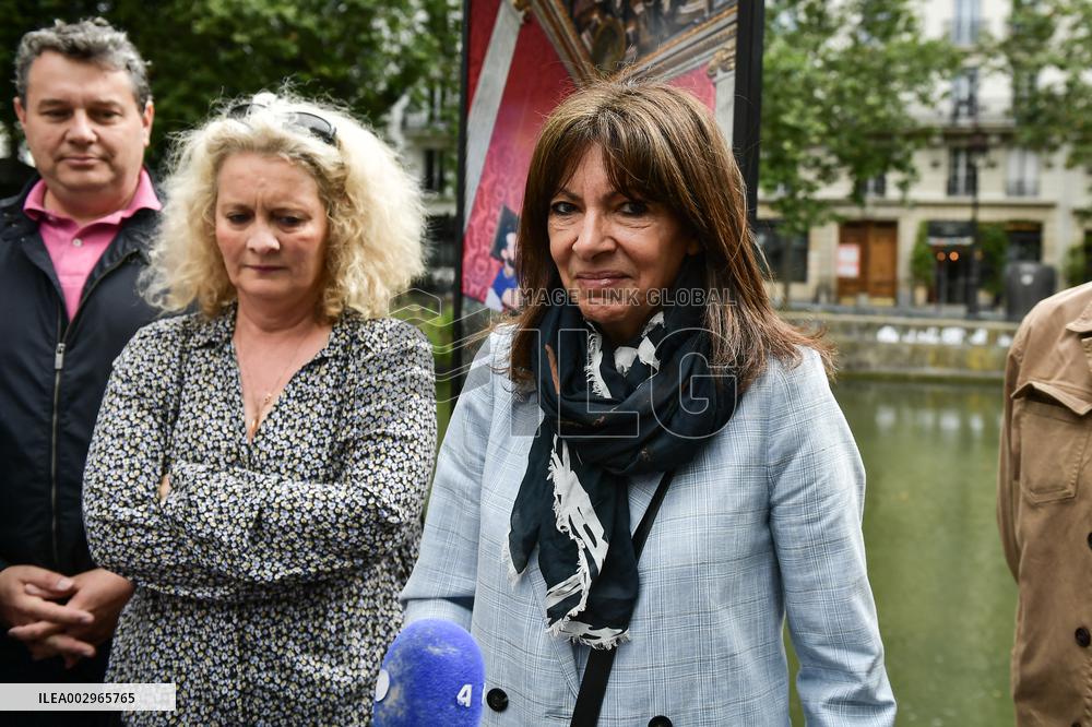 Inauguration of the 23rd edition of Paris Plages in Paris FA