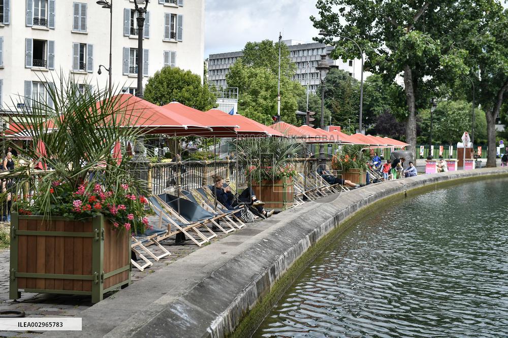 Inauguration of the 23rd edition of Paris Plages in Paris FA
