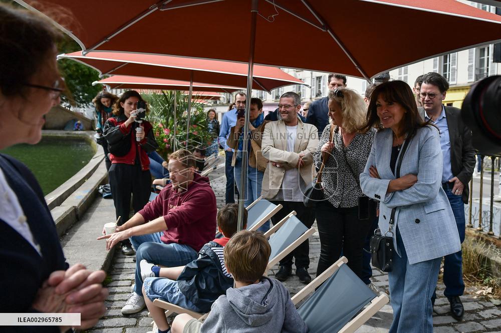 Inauguration of the 23rd edition of Paris Plages in Paris FA