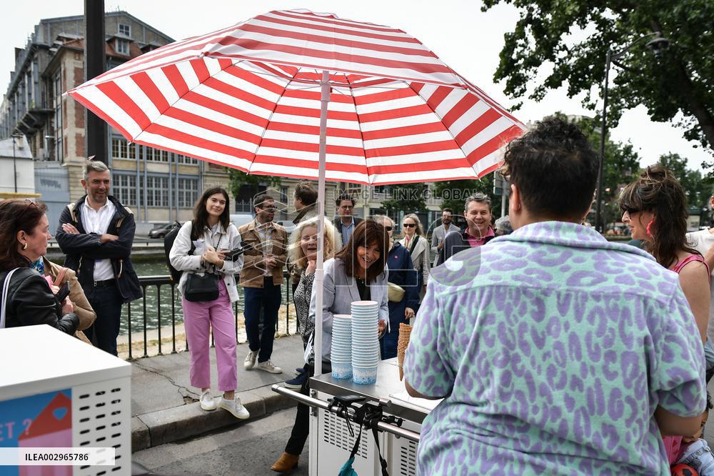 Inauguration of the 23rd edition of Paris Plages in Paris FA