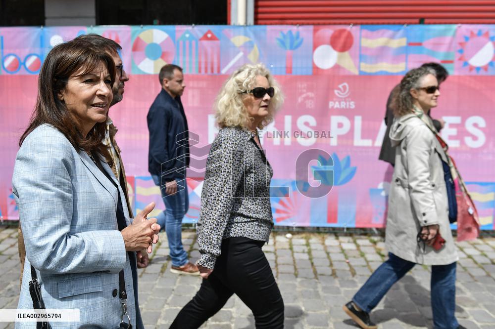 Inauguration of the 23rd edition of Paris Plages in Paris FA