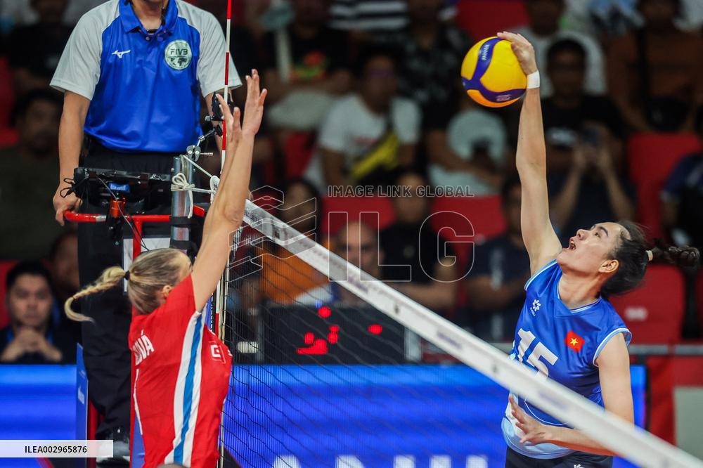 (SP)PHILIPPINES-MANILA-VOLLEYBALL-FIVB WOMEN'S CHALLENGER CUP 2024-CZECH REPUBLIC VS VIETNAM