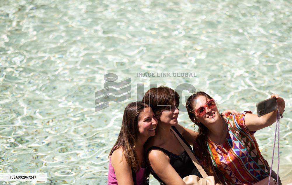 ITALY-ROME-SUMMER-DAILY LIFE