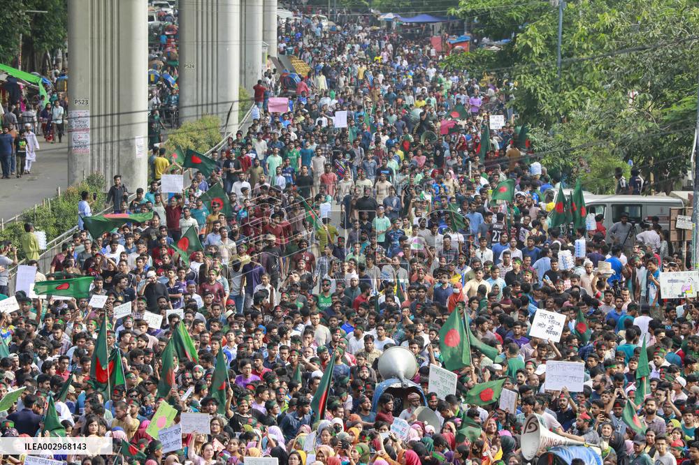Students Protest Quota System In Government Jobs - Dhaka