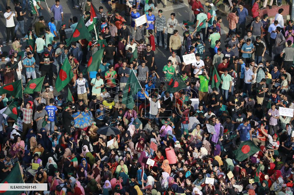 Students Protest Quota System In Government Jobs - Dhaka