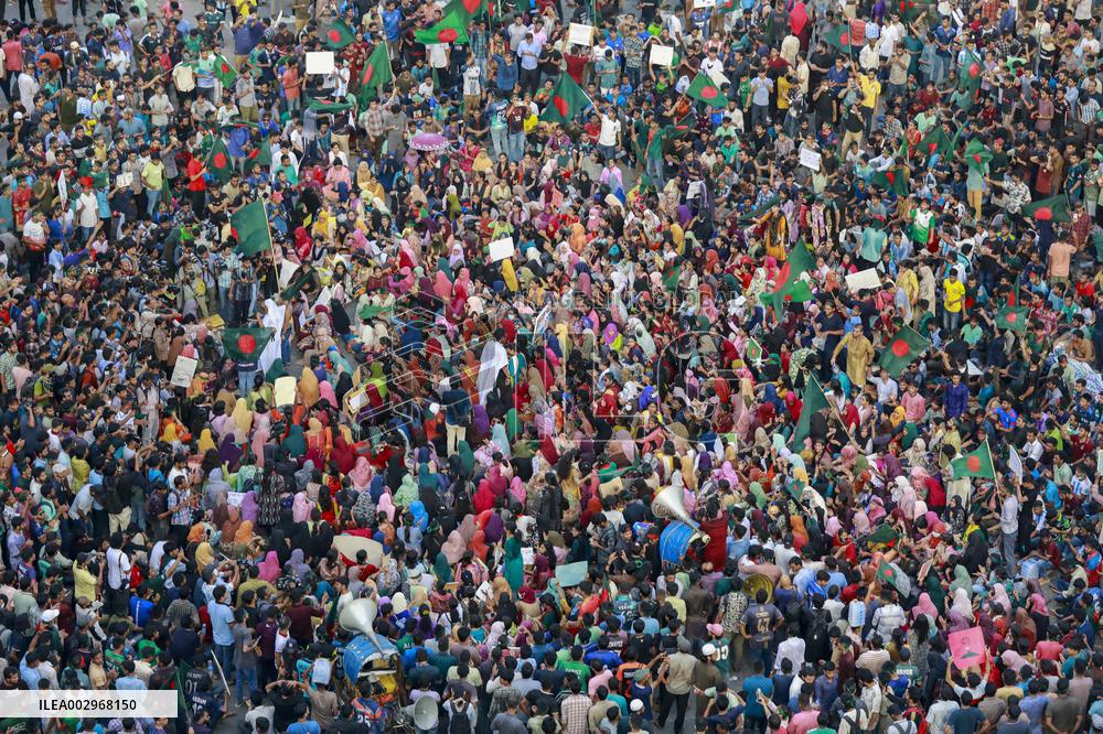 Students Protest Quota System In Government Jobs - Dhaka