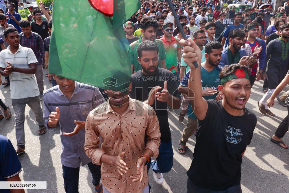 Students Protest Quota System In Government Jobs - Dhaka