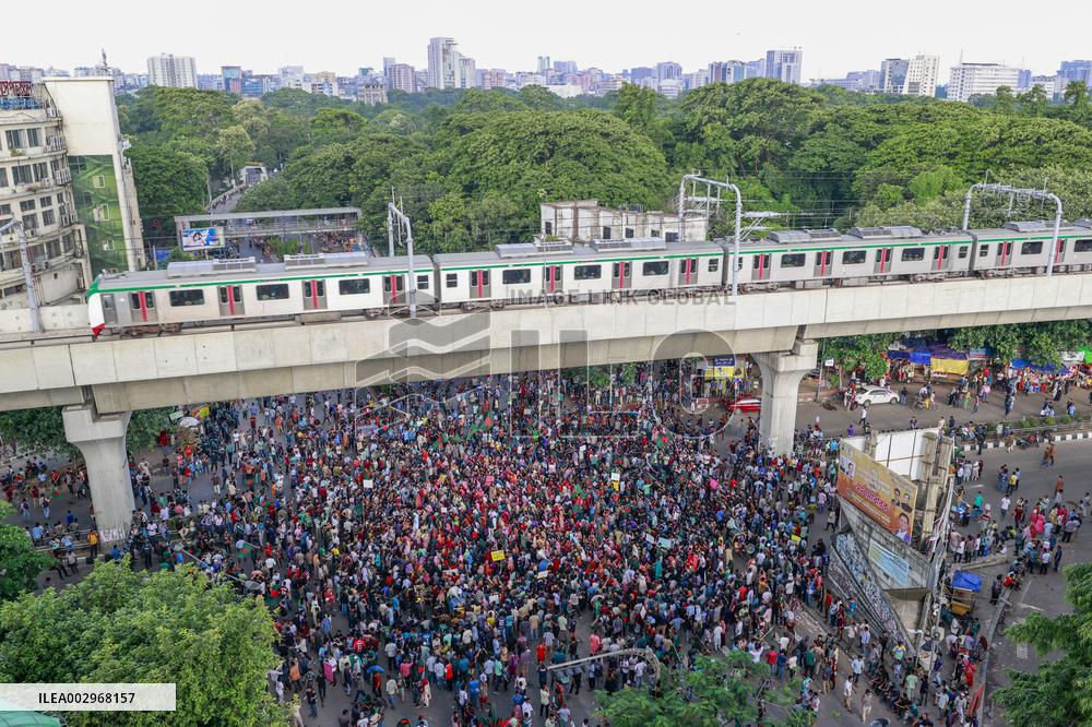 Students Protest Quota System In Government Jobs - Dhaka