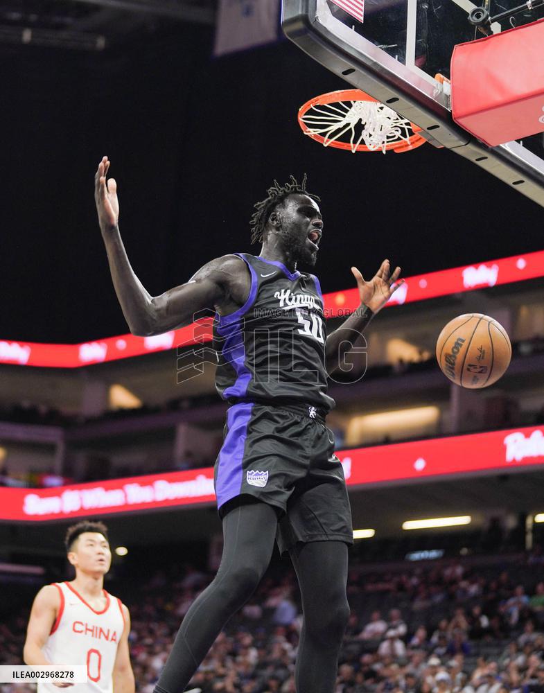 (SP)U.S.-SACRAMENTO-2024 CALIFORNIA CLASSIC NBA SUMMER LEAGUE-CHINA VS SACRAMENTO KINGS 1