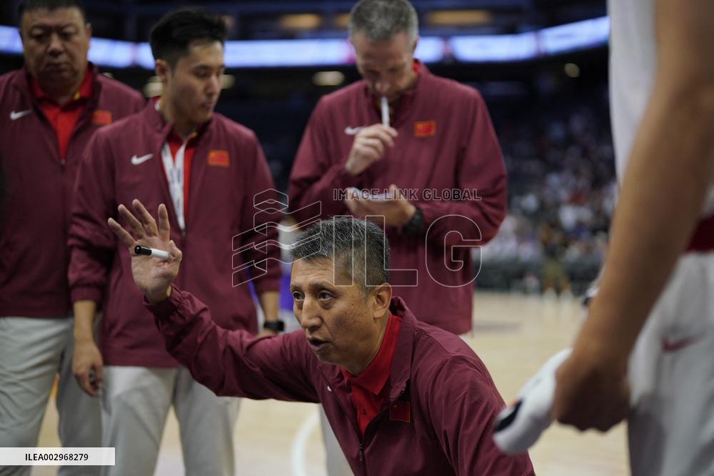 (SP)U.S.-SACRAMENTO-2024 CALIFORNIA CLASSIC NBA SUMMER LEAGUE-CHINA VS SACRAMENTO KINGS 1