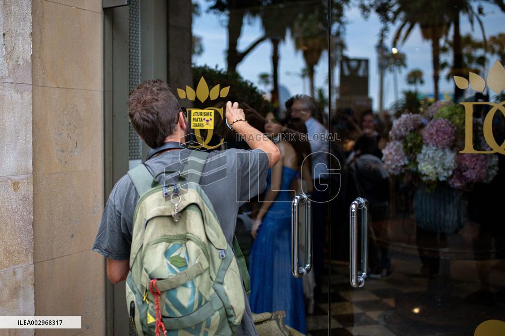 Residents Protest Against Mass Tourism - Barcelona