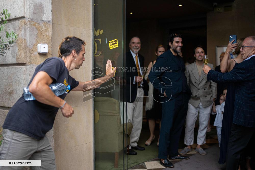 Residents Protest Against Mass Tourism - Barcelona