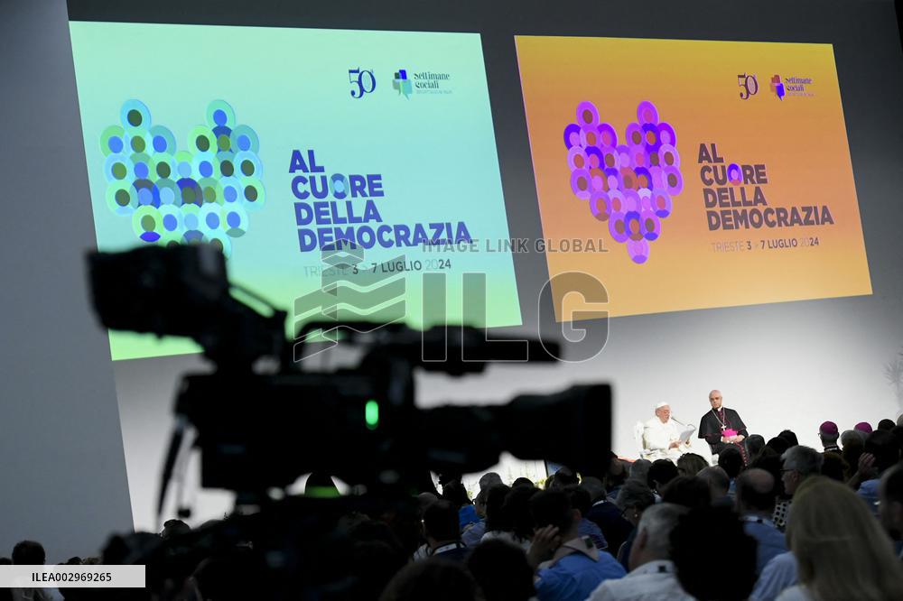 Pope Francis To Visit Trieste For Italian Catholic Social Week