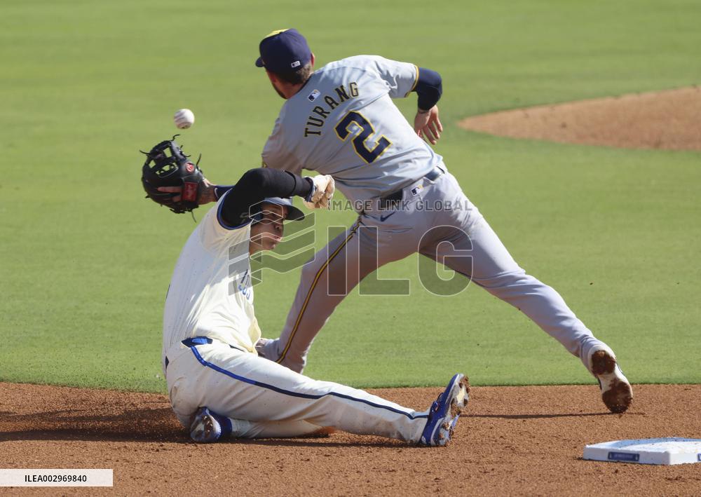Baseball: Brewers vs. Dodgers