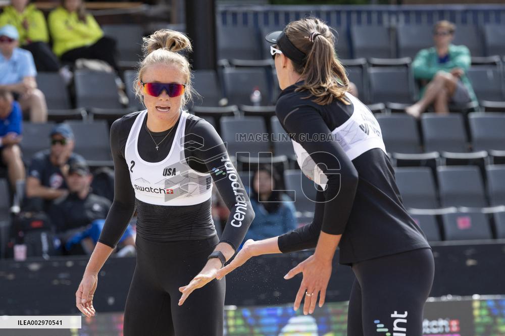 Beach Volley match - Swatch Beach Volley