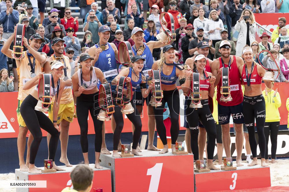 Beach Volley match - Swatch Beach Volley