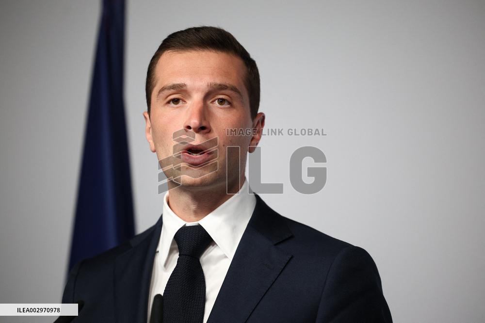 Rassemblement National Parliamentary Election 2nd round evening - Paris