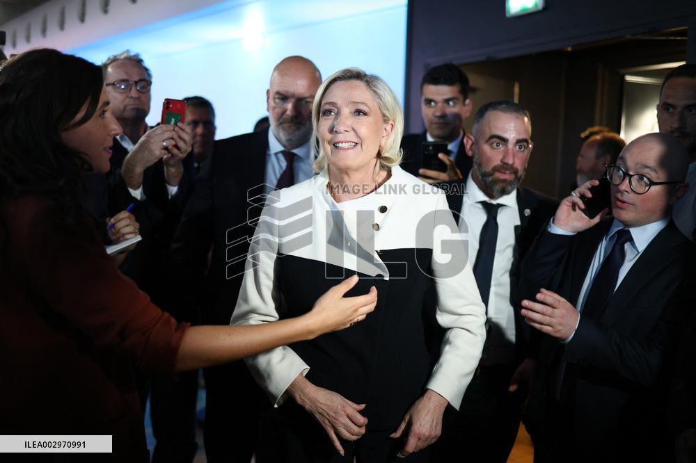 Rassemblement National Parliamentary Election 2nd round evening - Paris
