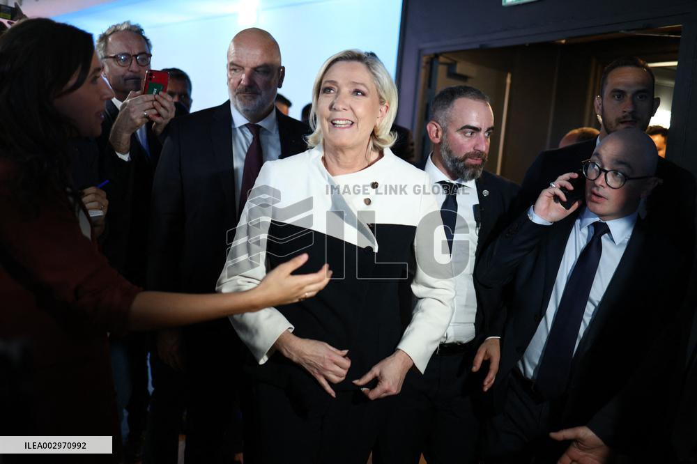 Rassemblement National Parliamentary Election 2nd round evening - Paris