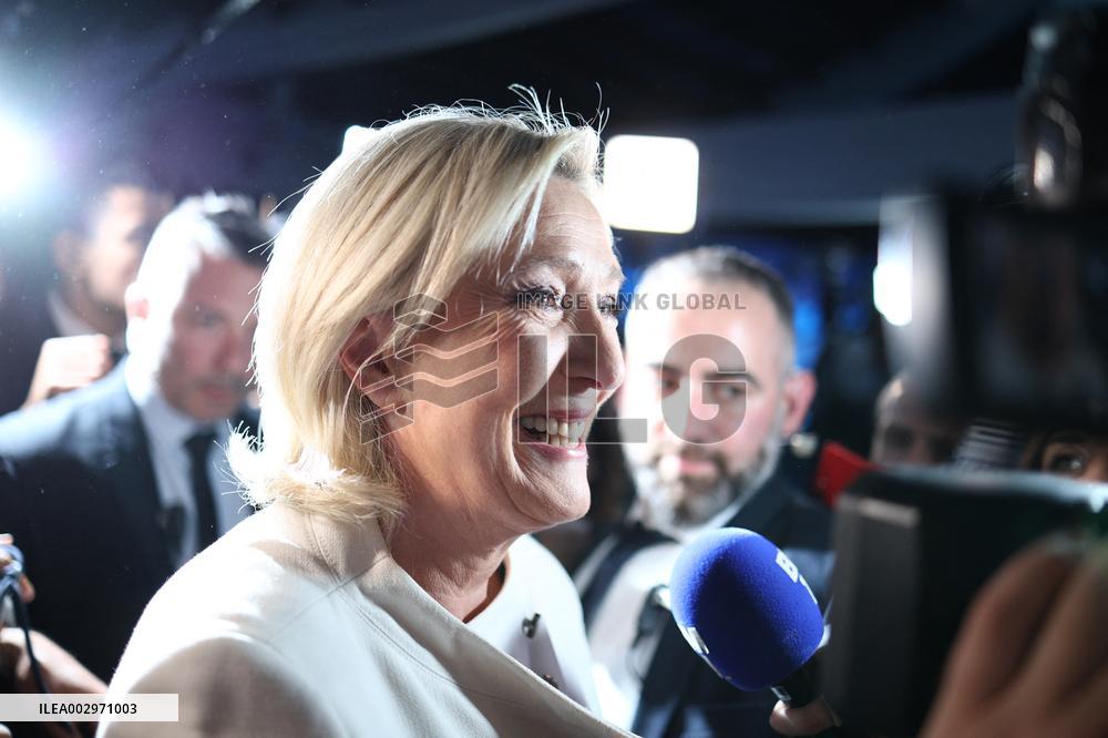 Rassemblement National Parliamentary Election 2nd round evening - Paris