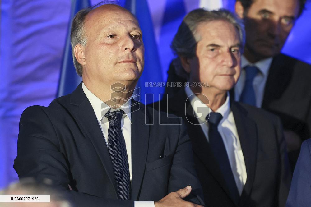 Titre Eric Ciotti after results of the 2nd round legislative elections in Nice