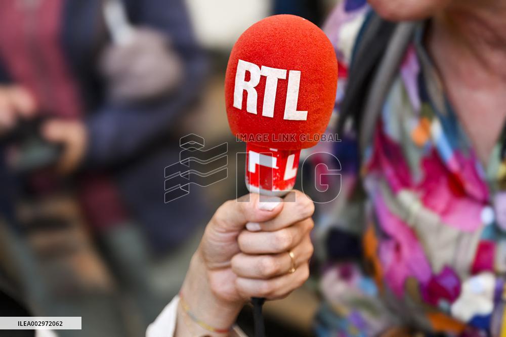 Election evening of Socialist Party after results of the 2nd round legislative elections in Paris