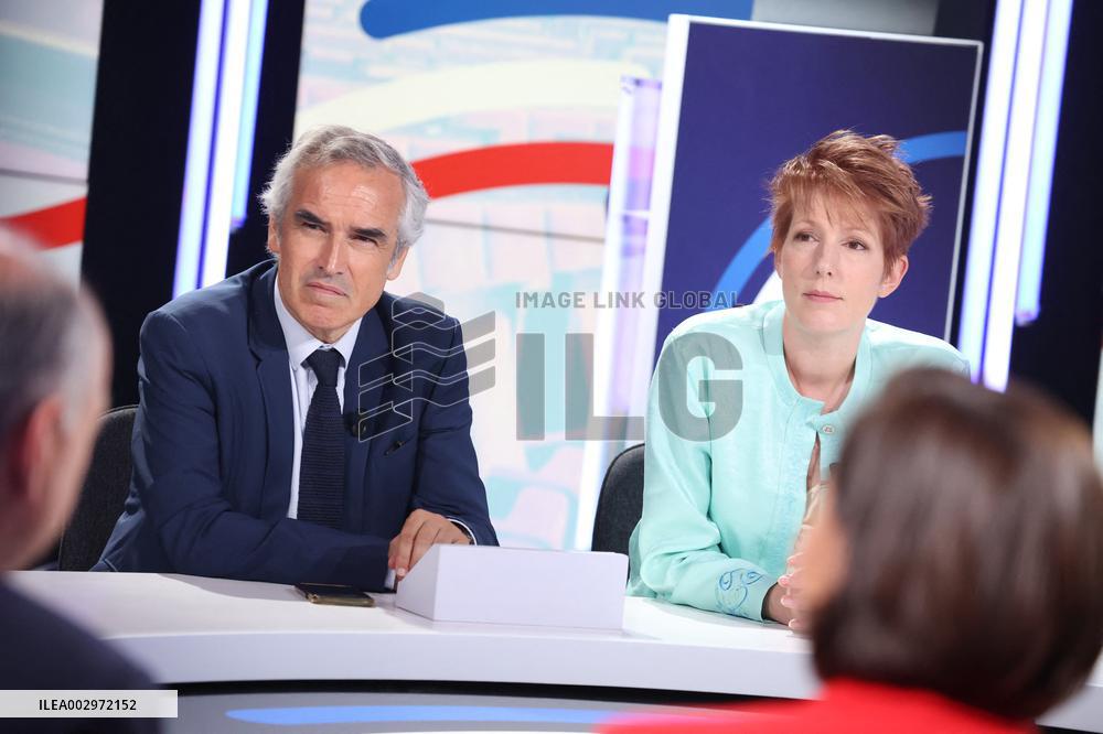 BFM broadcast for the second round of the 2024 parliamentary elections - Paris