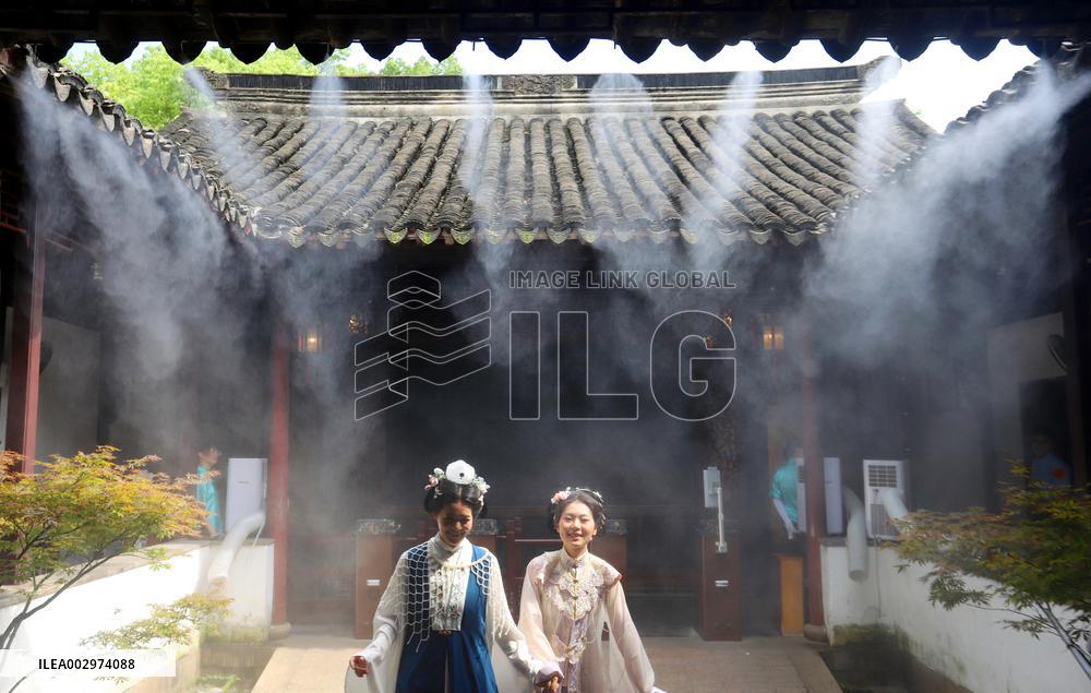 Lingering Garden Installed With Spray in Suzhou