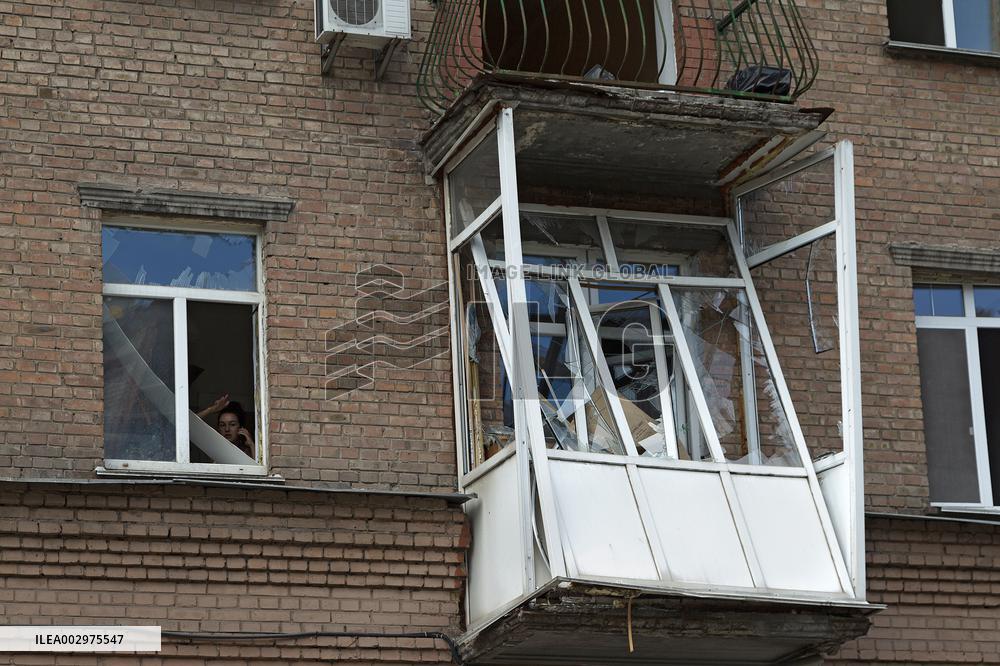 Kyiv after Russian missile attack on July 8, 2024