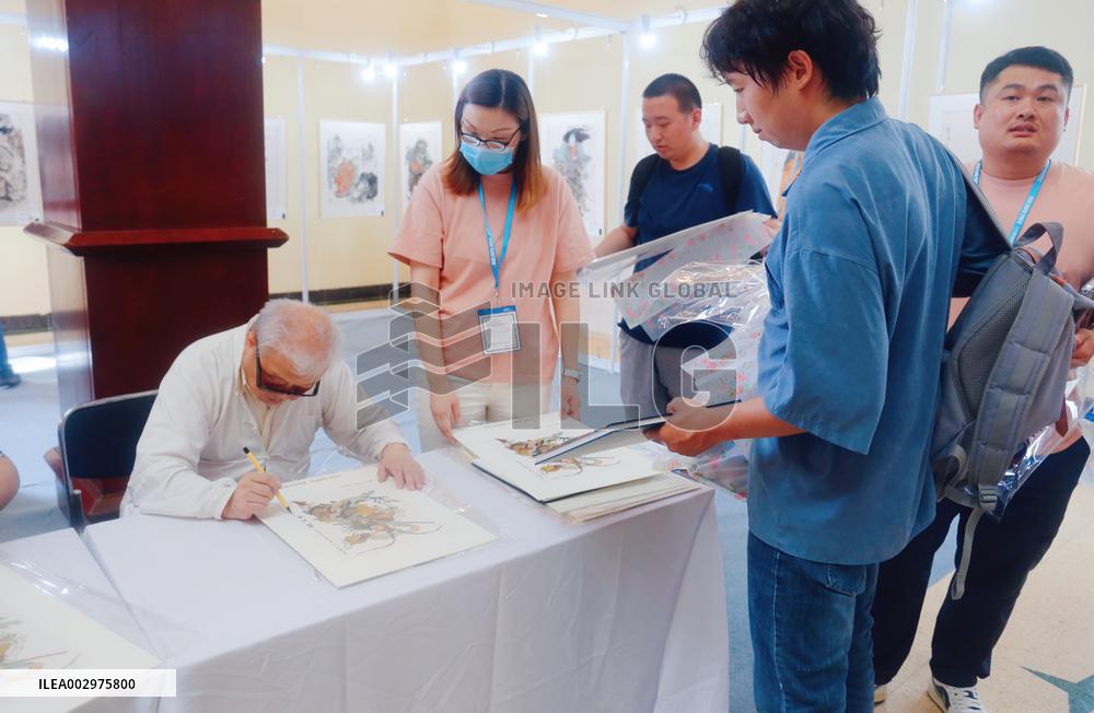 Artist Dai Dunban Attend CCG EXPO in Shanghai