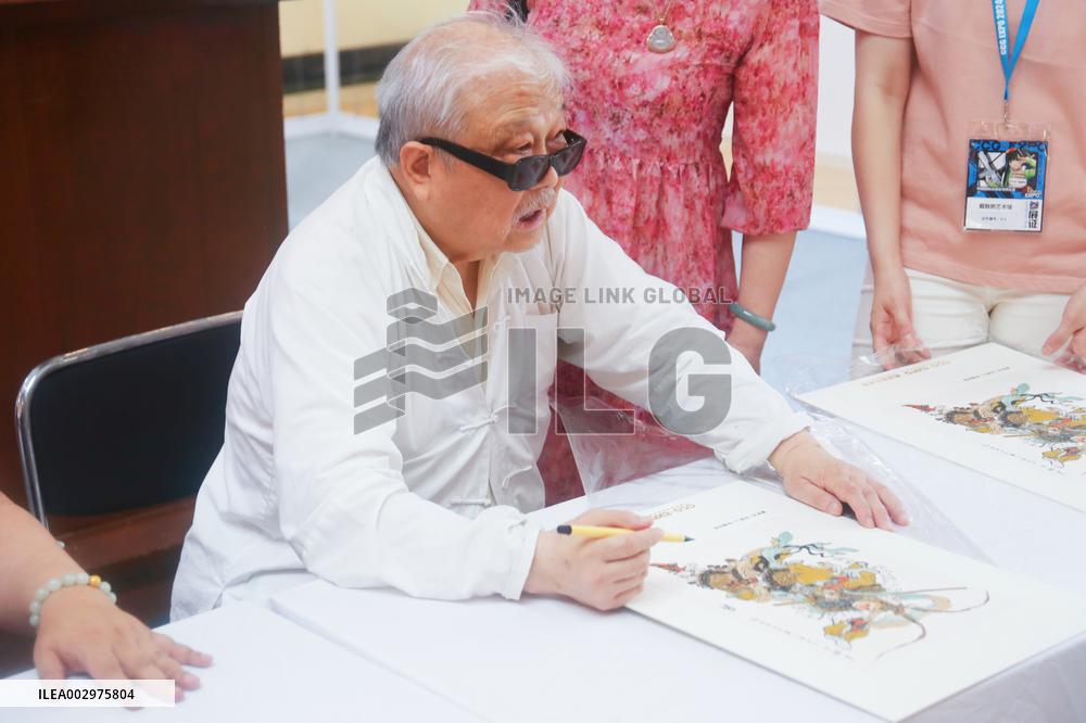 Artist Dai Dunban Attend CCG EXPO in Shanghai