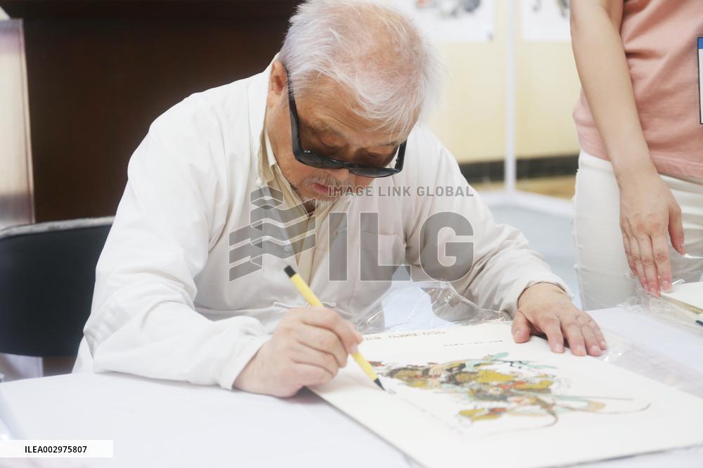 Artist Dai Dunban Attend CCG EXPO in Shanghai