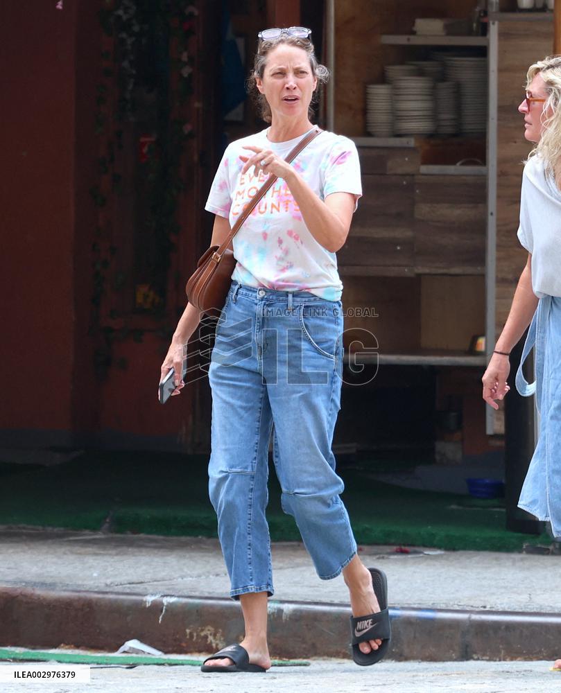 Christy Turlington Steps Out - NYC