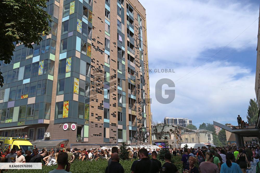 Russia hits Okhmatdyt childrens hospital with Kh-101 missile