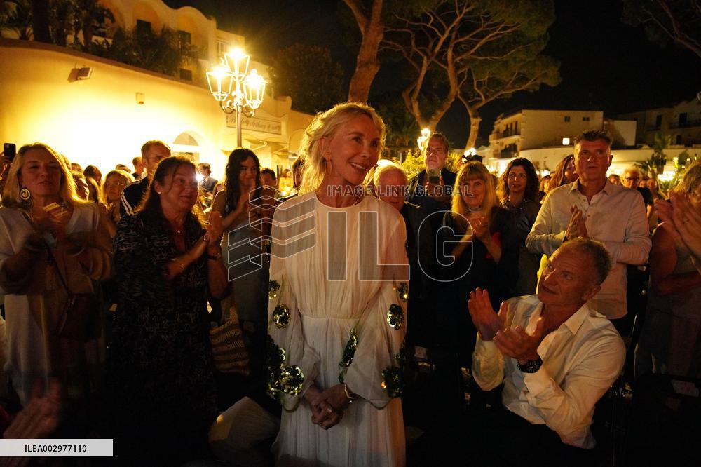 Trudie Styler And Sting At Ischia Global Festival - Ischia