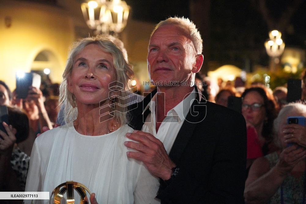 Trudie Styler And Sting At Ischia Global Festival - Ischia