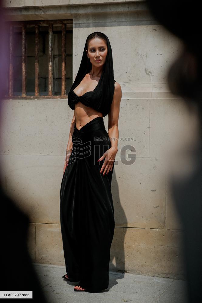 PFW - Elie Saab Street Style