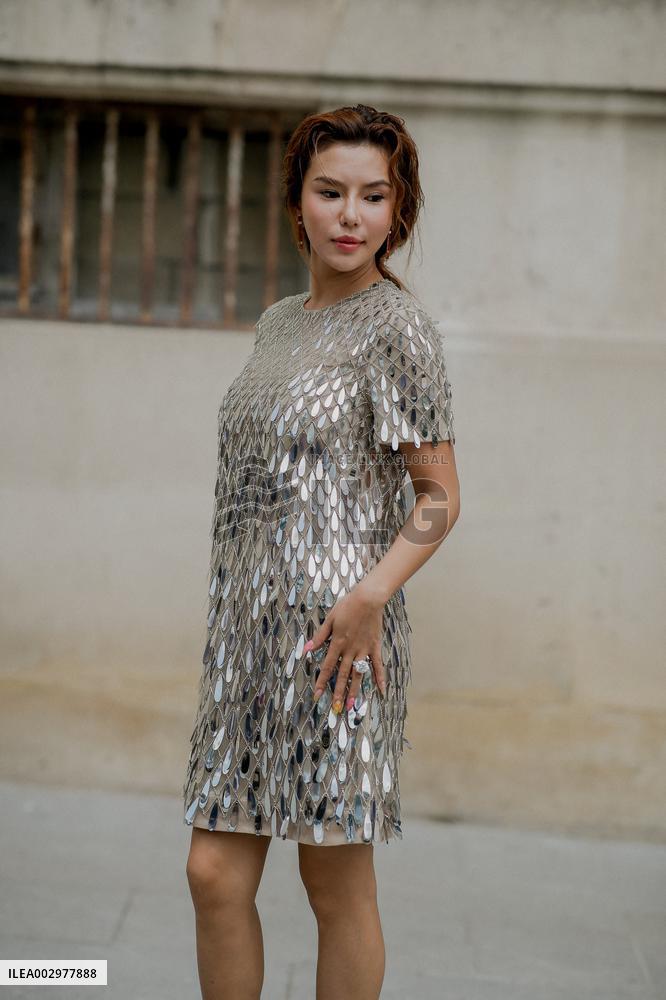 PFW - Elie Saab Street Style